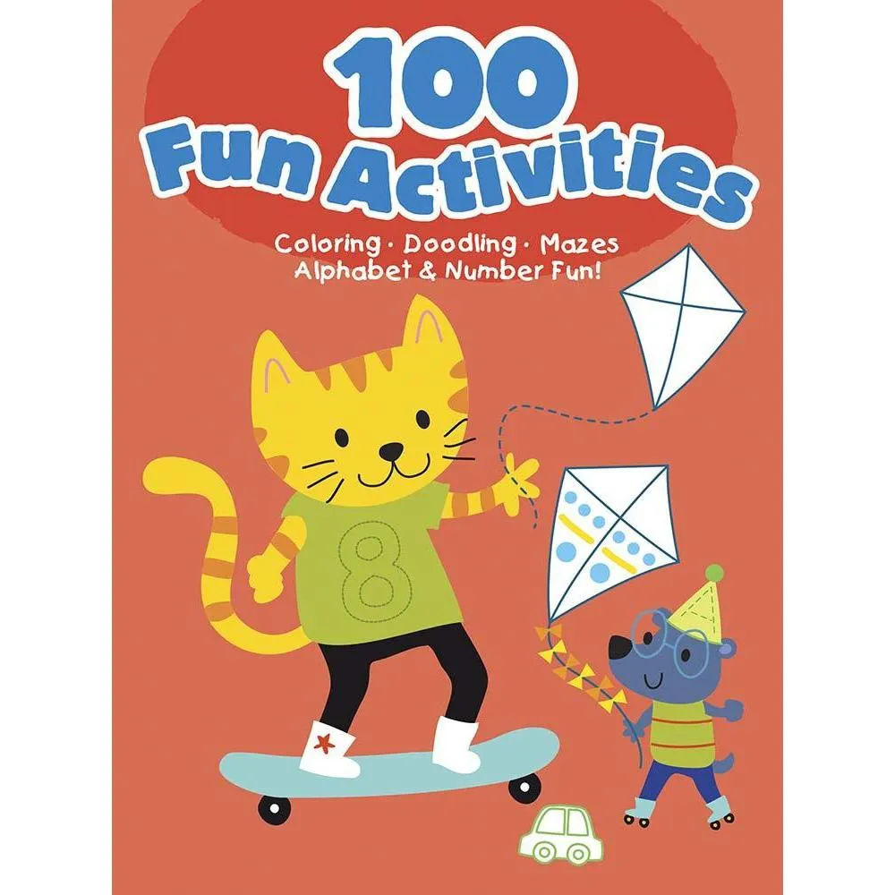 100 Fun Activities - Red