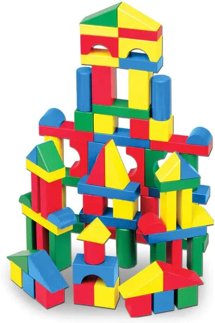 100 Wood Blocks