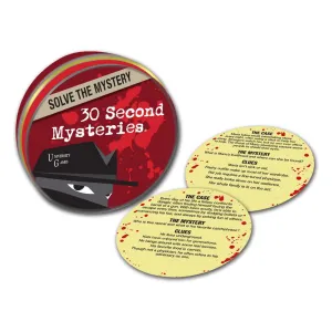 30 Second Mysteries