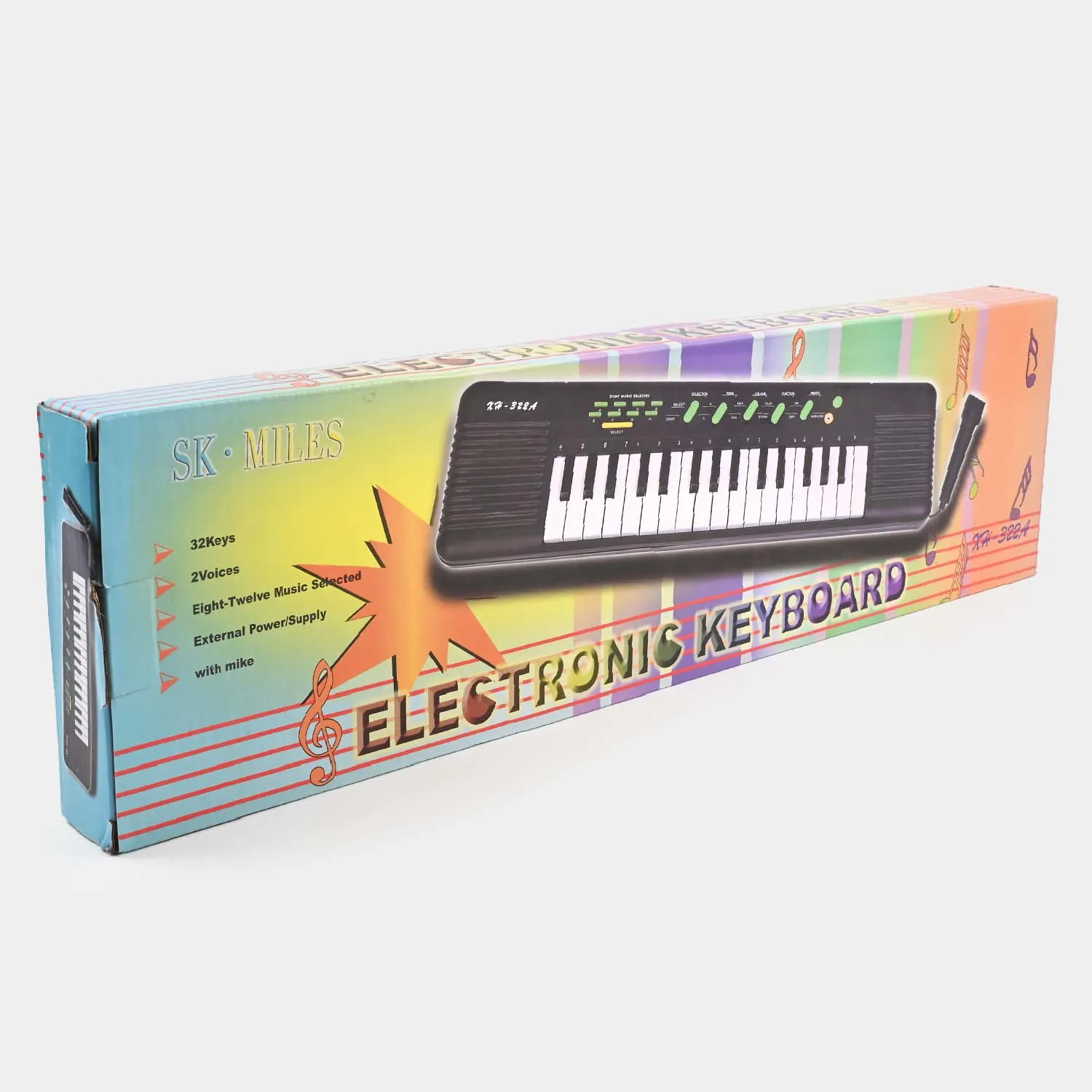 32 Key Piano With Microphone For Kids