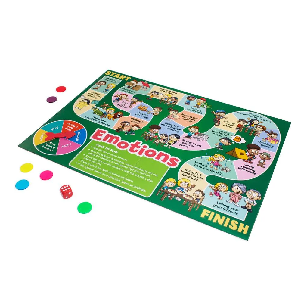 4 Social Skill Board Games (JL426)