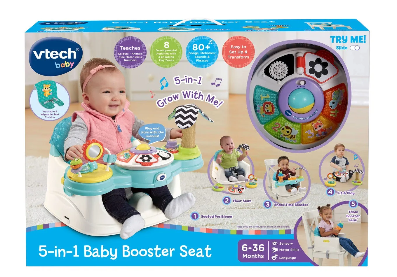 5-in-1 Baby Booster Seat