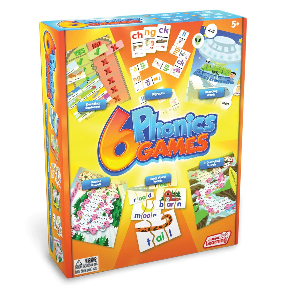 6 Phonics Games