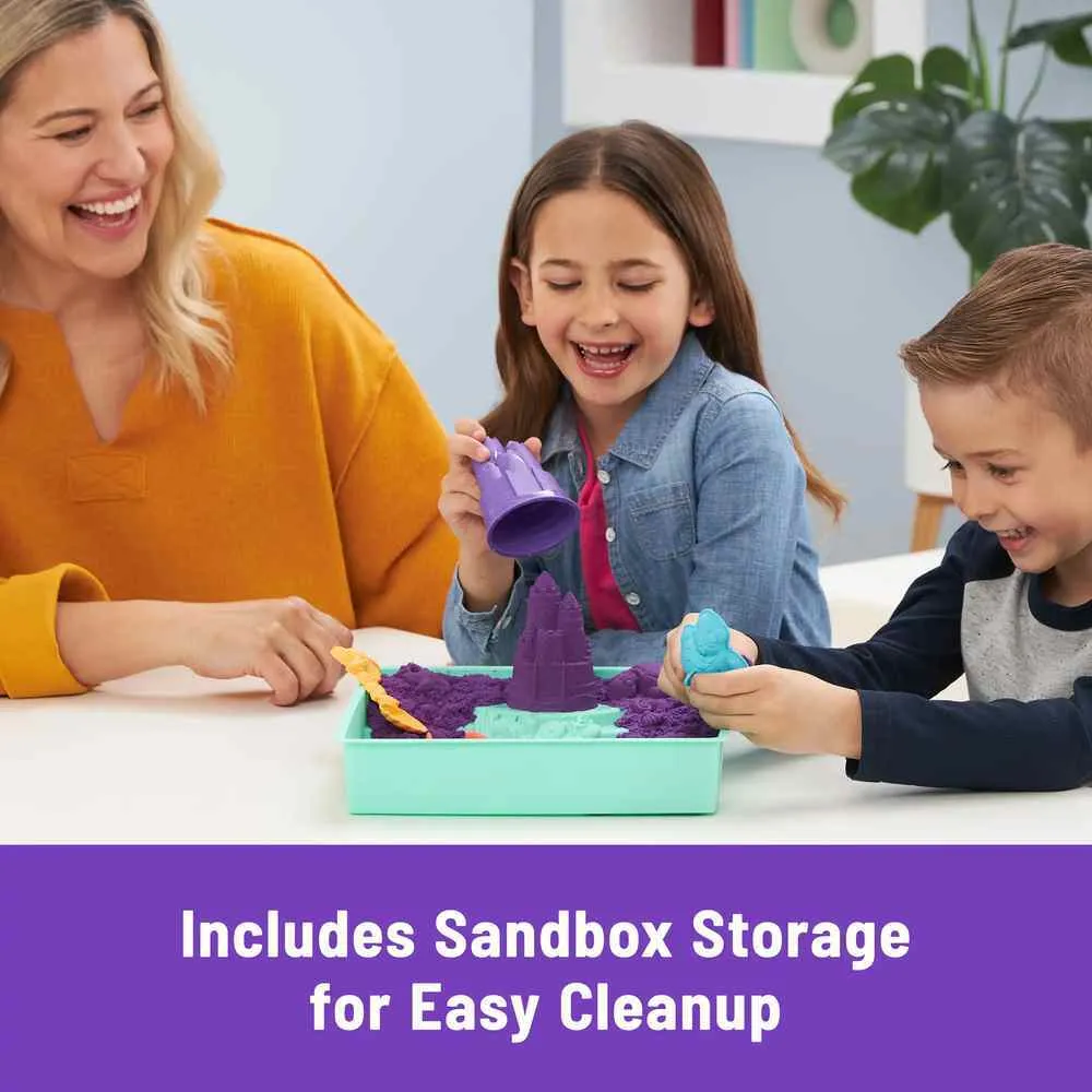6067800 KINETIC SAND SANDBOX SET PURPLE