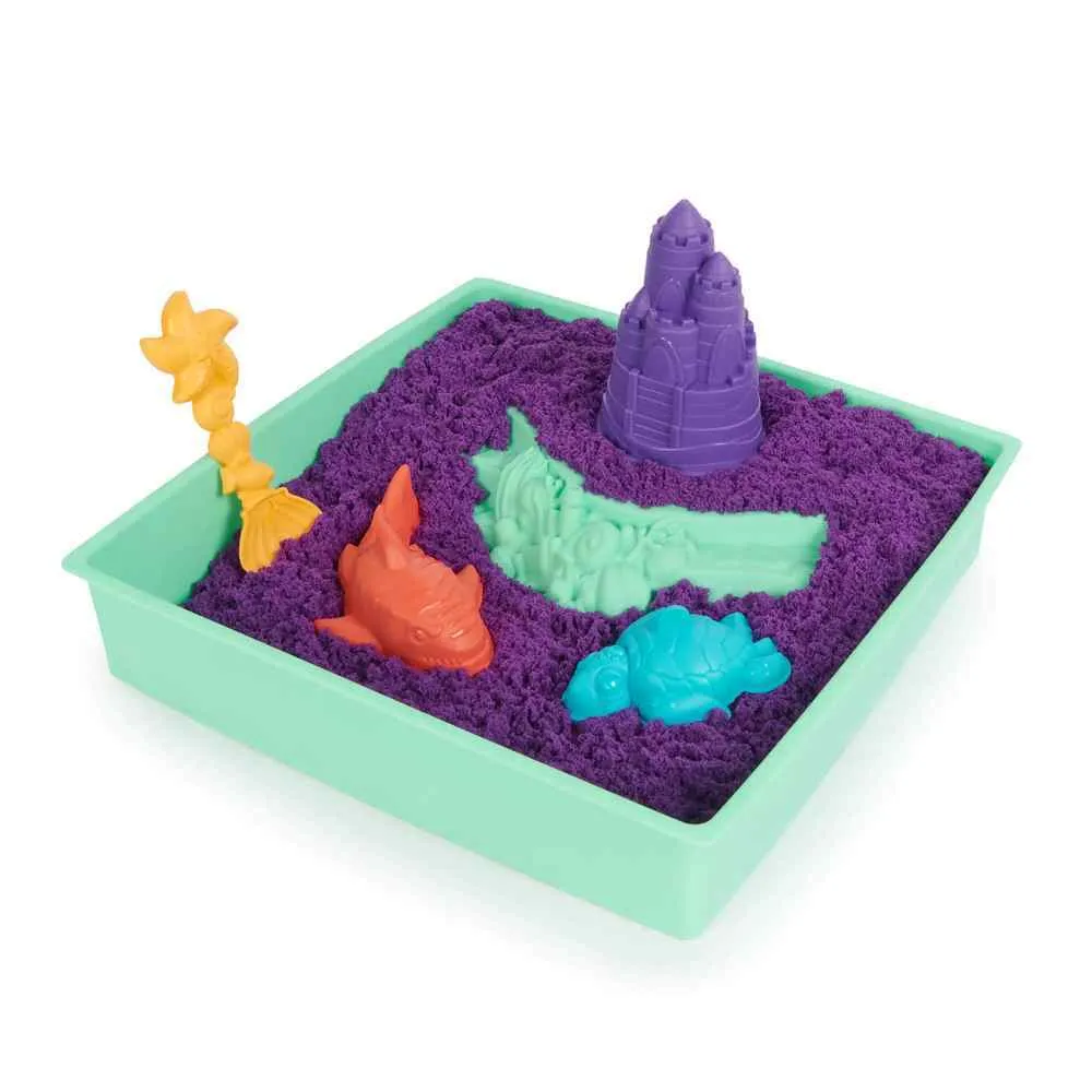 6067800 KINETIC SAND SANDBOX SET PURPLE