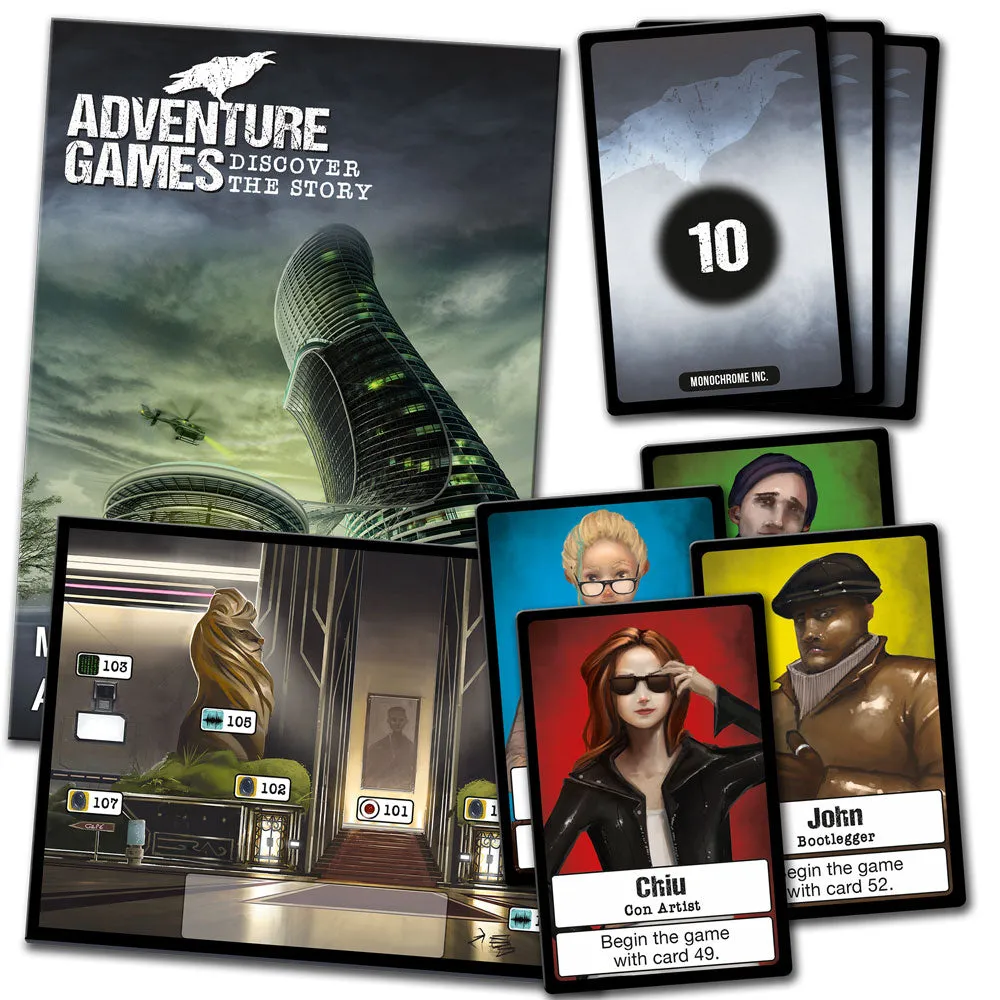 Adventure Games: Monochrome Inc.