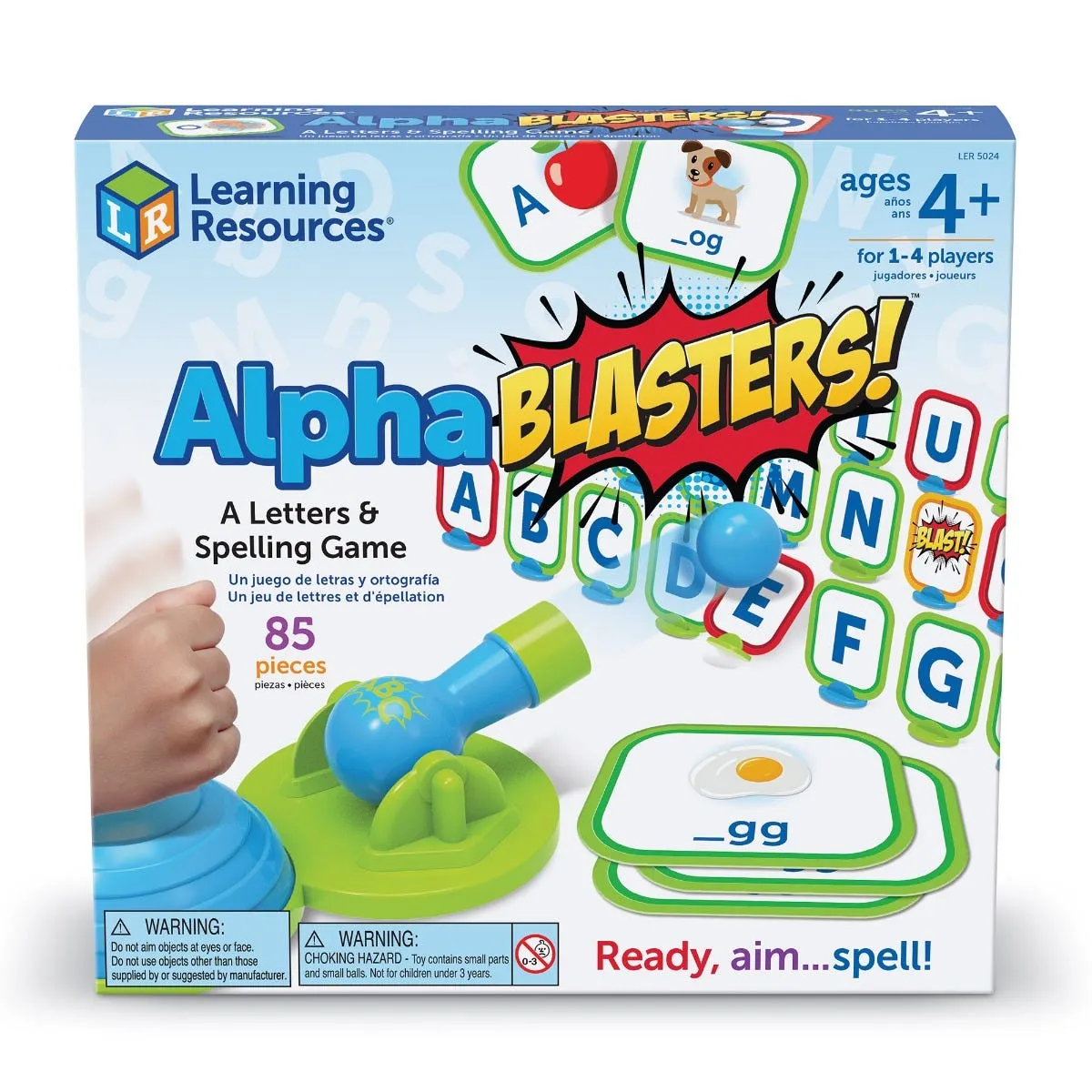 AlphaBlasters! A Letter & Spelling Game