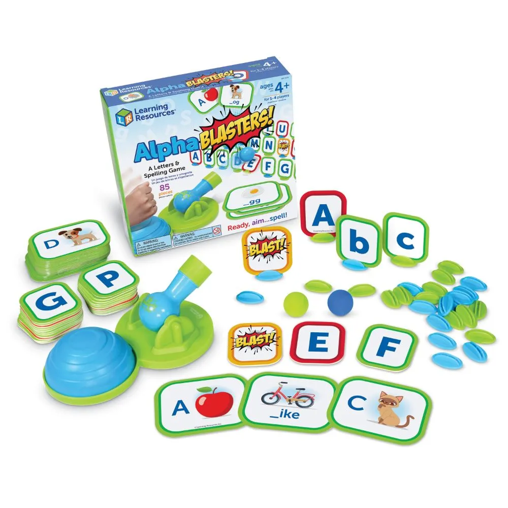 AlphaBlasters! A Letter & Spelling Game