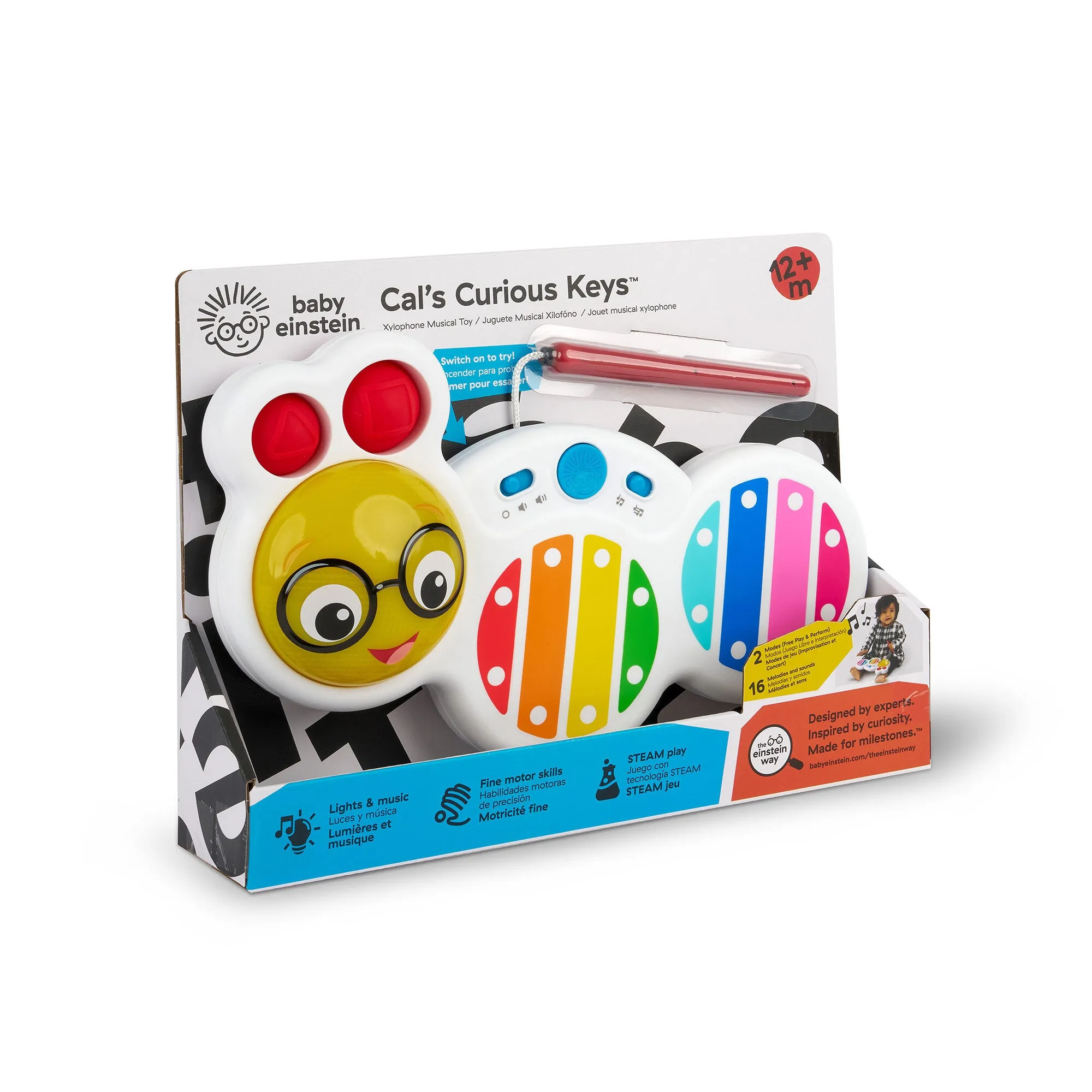 Baby Einstein - Cal’s Curious Keys™ Xylophone Musical Toy