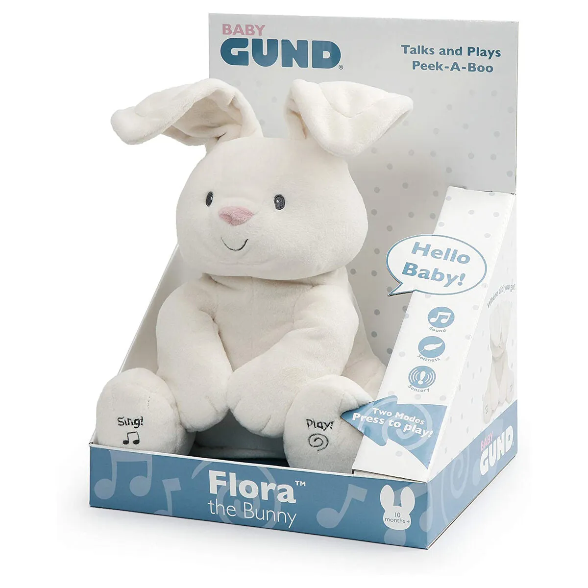 Baby Gund Flora the Bunny Talking Plush