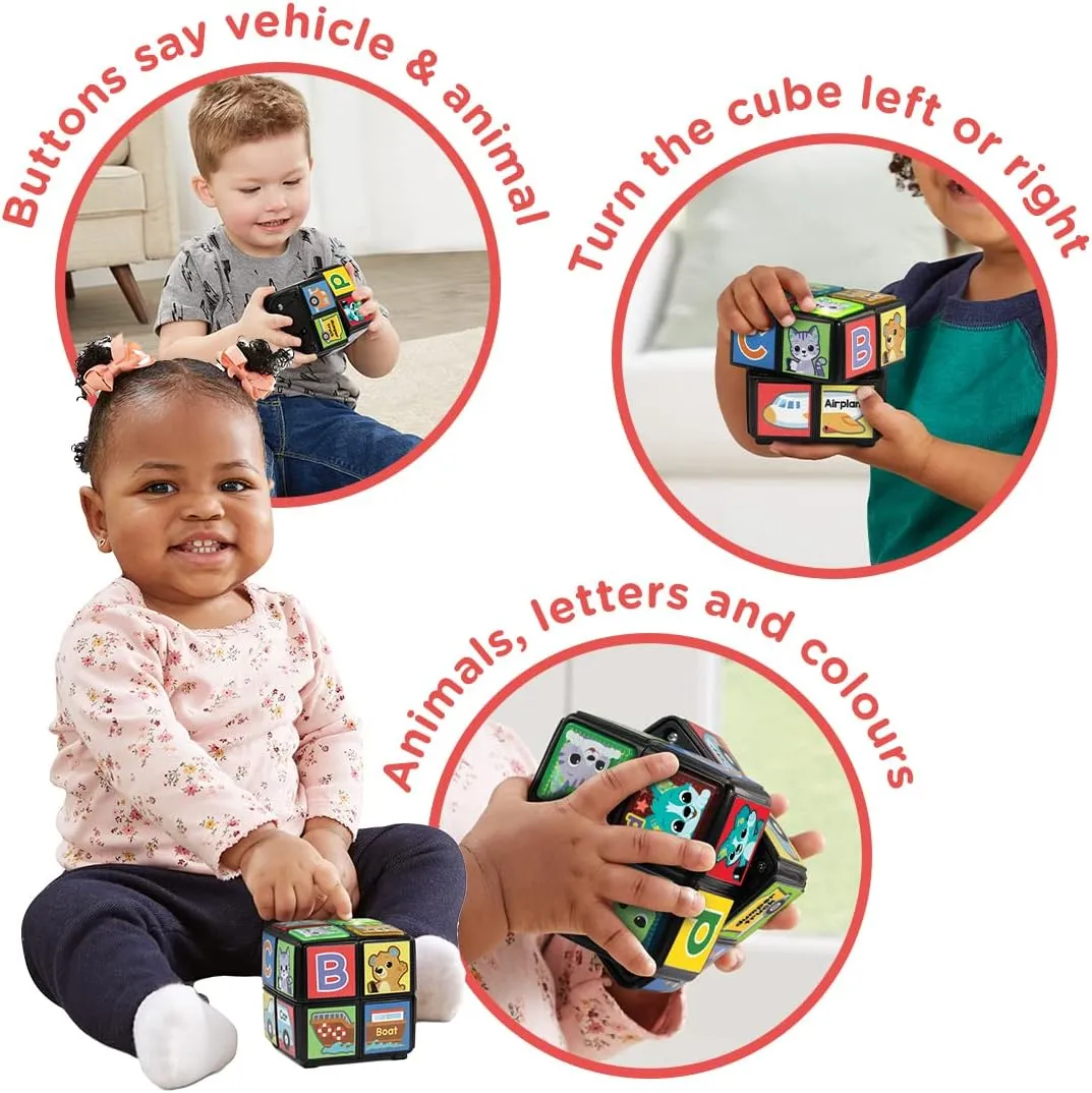 Baby Twist & Teach Animal Cube Toy