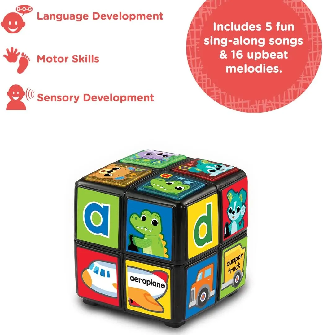 Baby Twist & Teach Animal Cube Toy