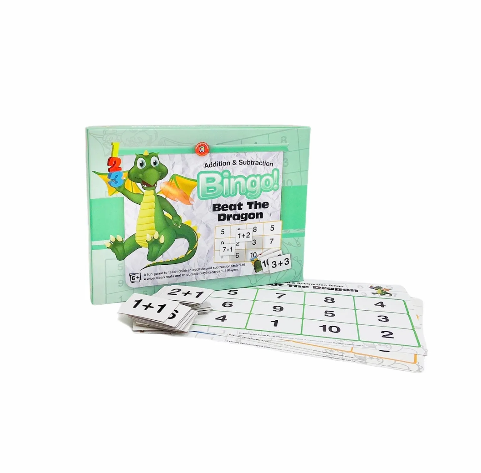 Beat The Dragon Bingo! - Addition and Subtraction