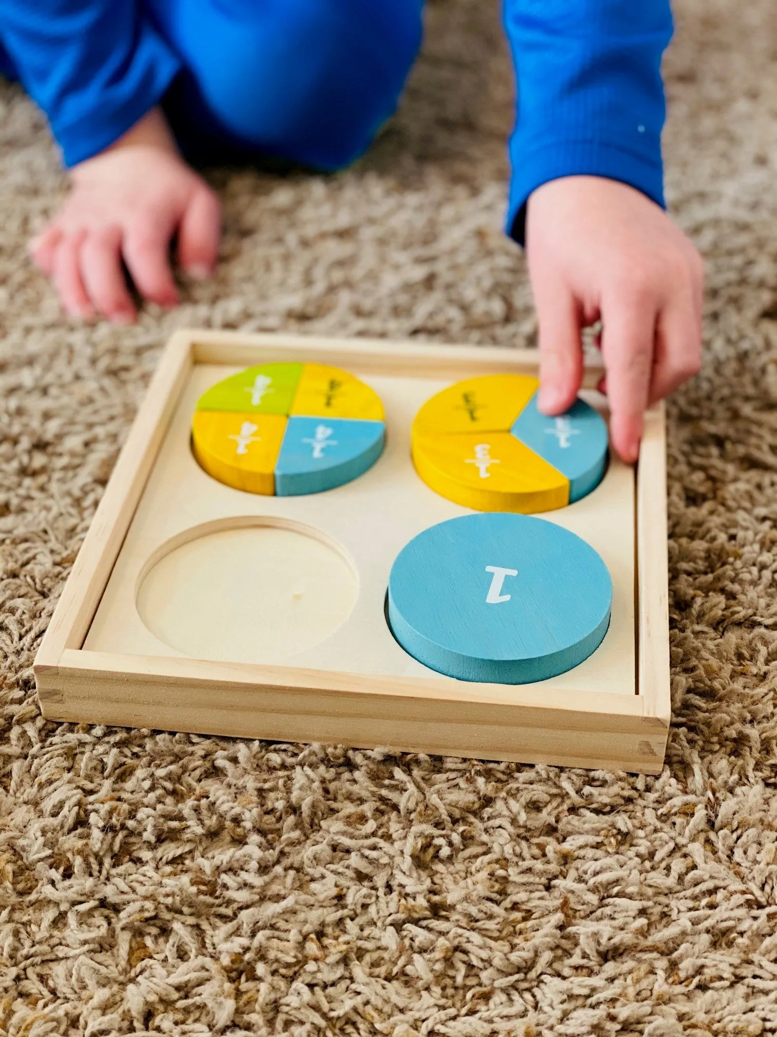 Begin Again FRACTION PUZZLE