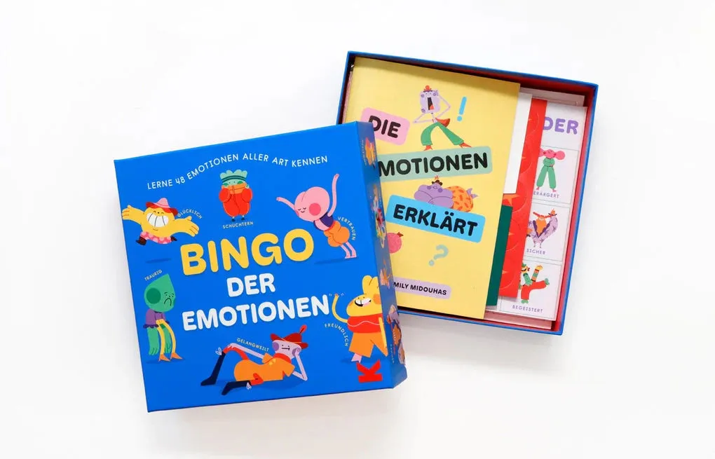 ''Bingo der Emotionen'' Game, German Language