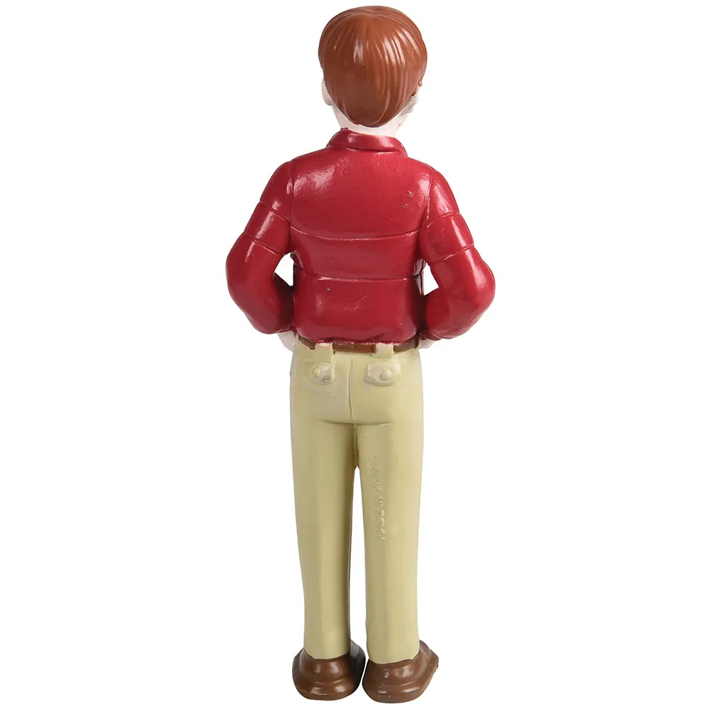 Caucasian Pretend Play Vinyl Family Figurines | 8 Piece Set