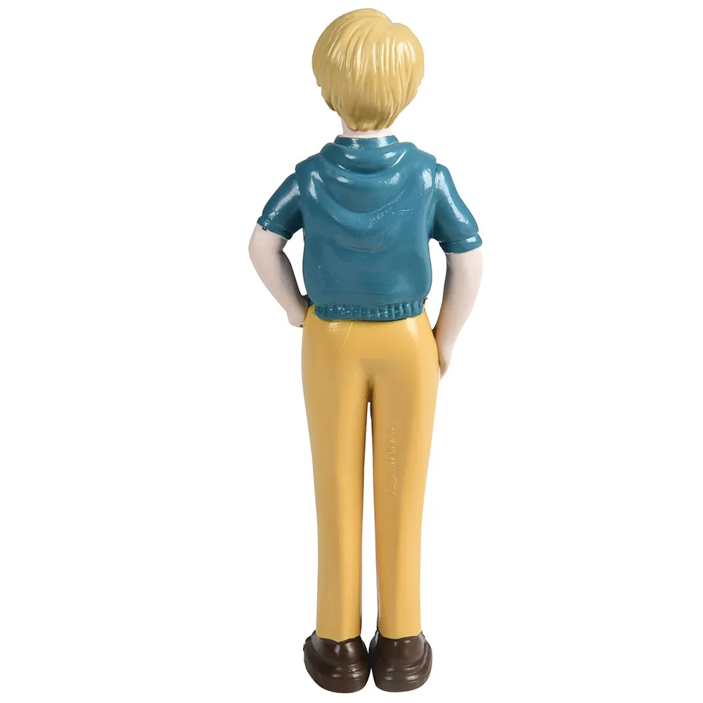 Caucasian Pretend Play Vinyl Family Figurines | 8 Piece Set