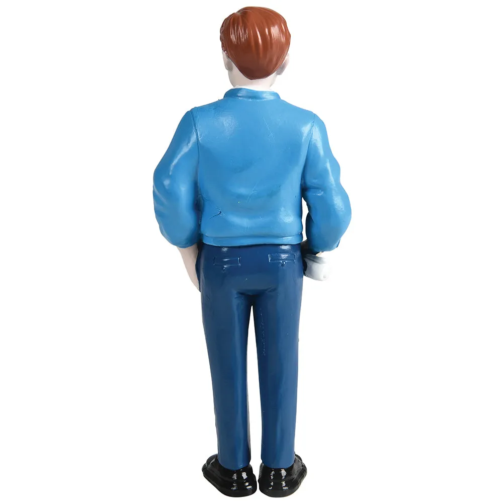 Caucasian Pretend Play Vinyl Family Figurines | 8 Piece Set