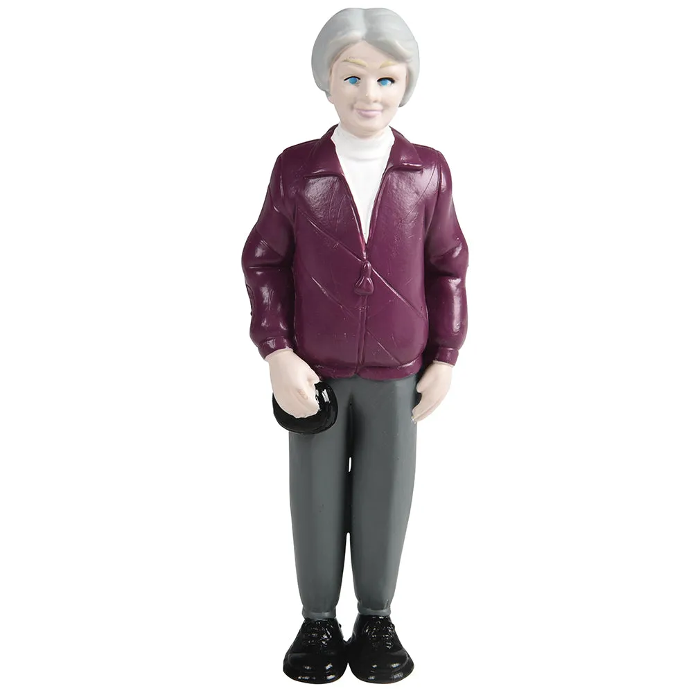 Caucasian Pretend Play Vinyl Family Figurines | 8 Piece Set