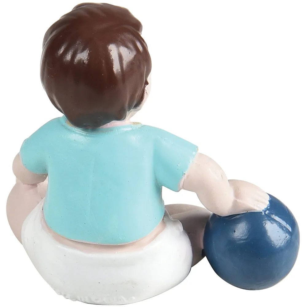Caucasian Pretend Play Vinyl Family Figurines | 8 Piece Set