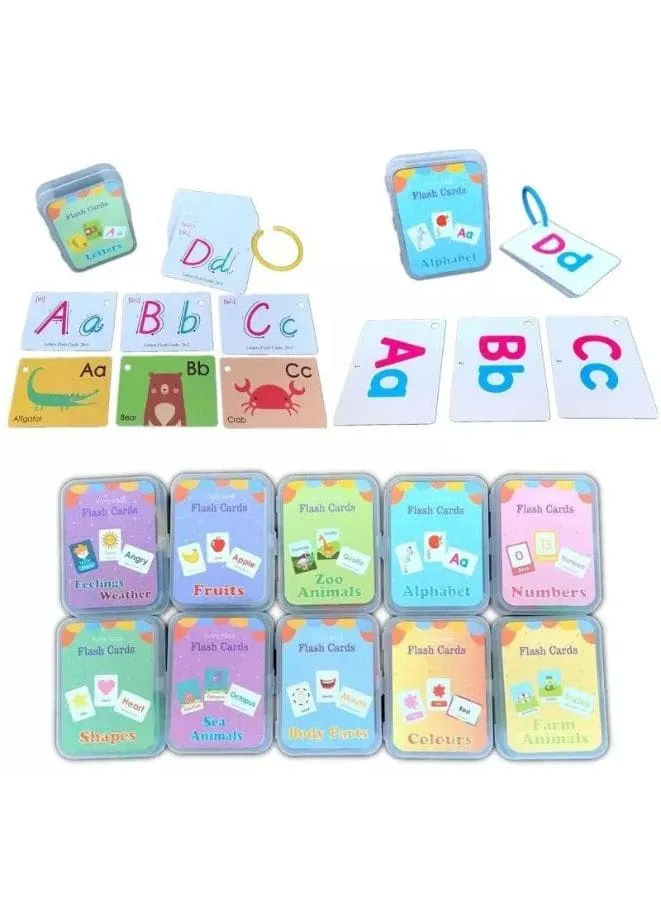 Children Learning Cards: Educational Flashcards for kids, Subtraction