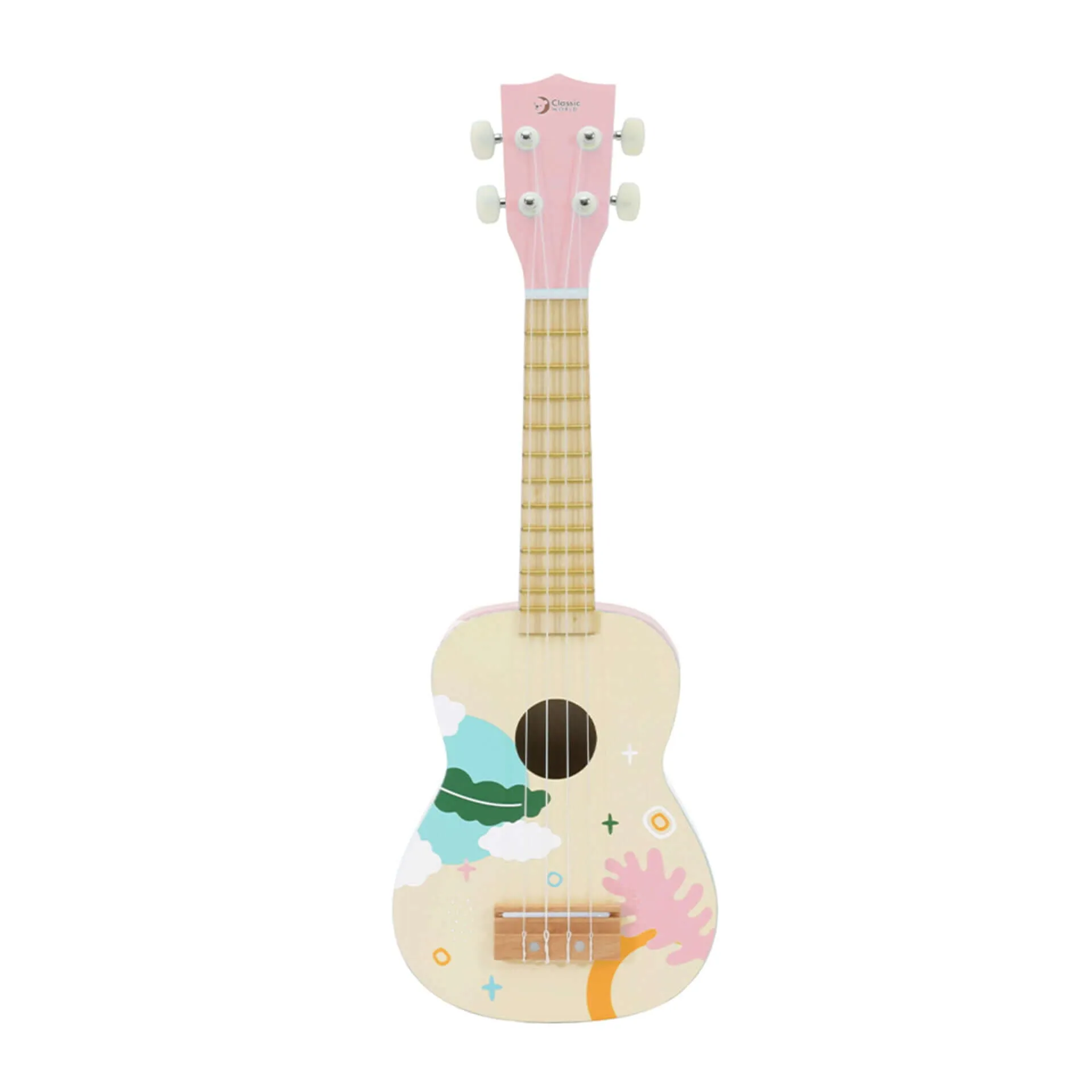 Classic World Iris Ukulele (Pink)
