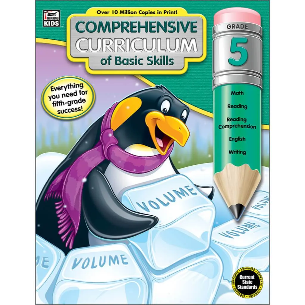 Comp Curriculum Basic Skill Workbook Grade 5