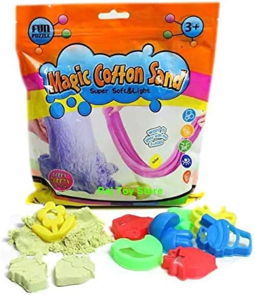 Cotton Sand - Mouldable, Stretchy Sand