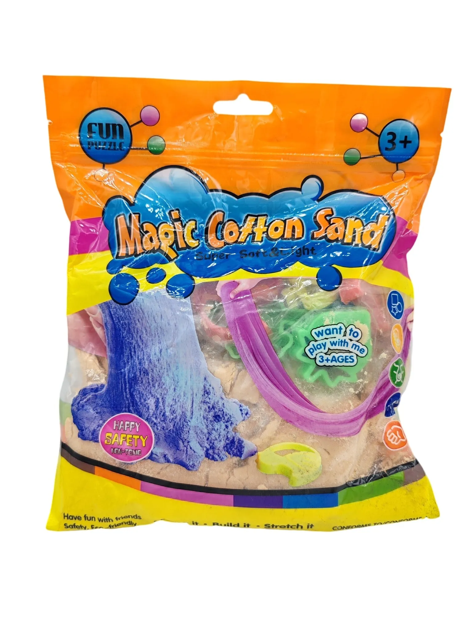 Cotton Sand - Mouldable, Stretchy Sand