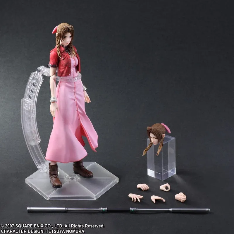 Crisis Core: Final Fantasy VII Aerith Gainsborough Play Arts Kai Action Figure