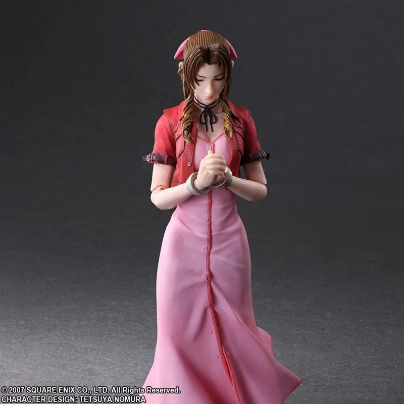 Crisis Core: Final Fantasy VII Aerith Gainsborough Play Arts Kai Action Figure