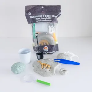 Dinosaur Fossil Dig Play Dough Kit