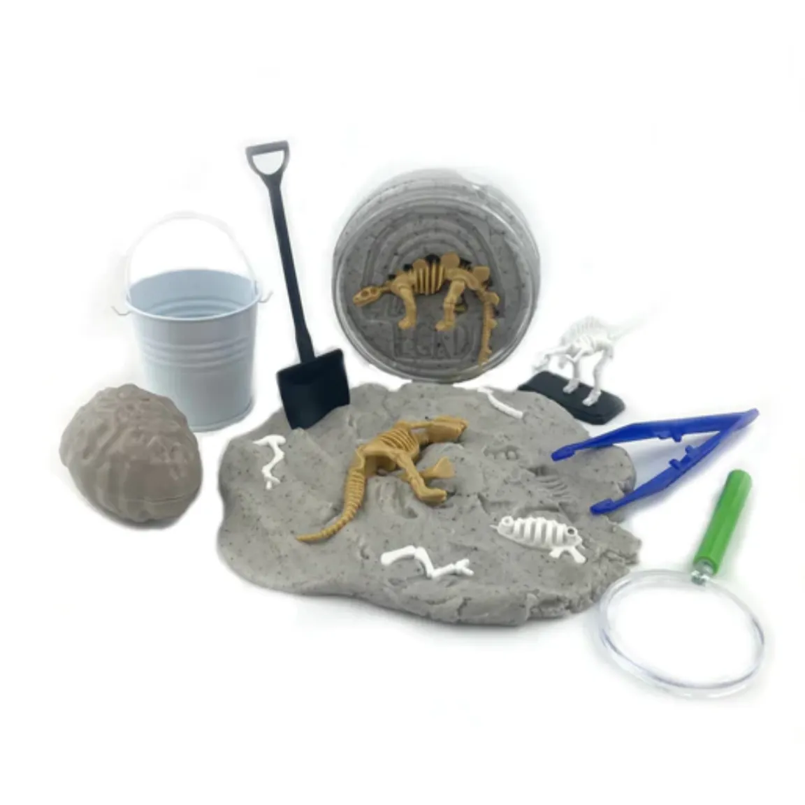 Dinosaur Fossil Dig Play Dough Kit