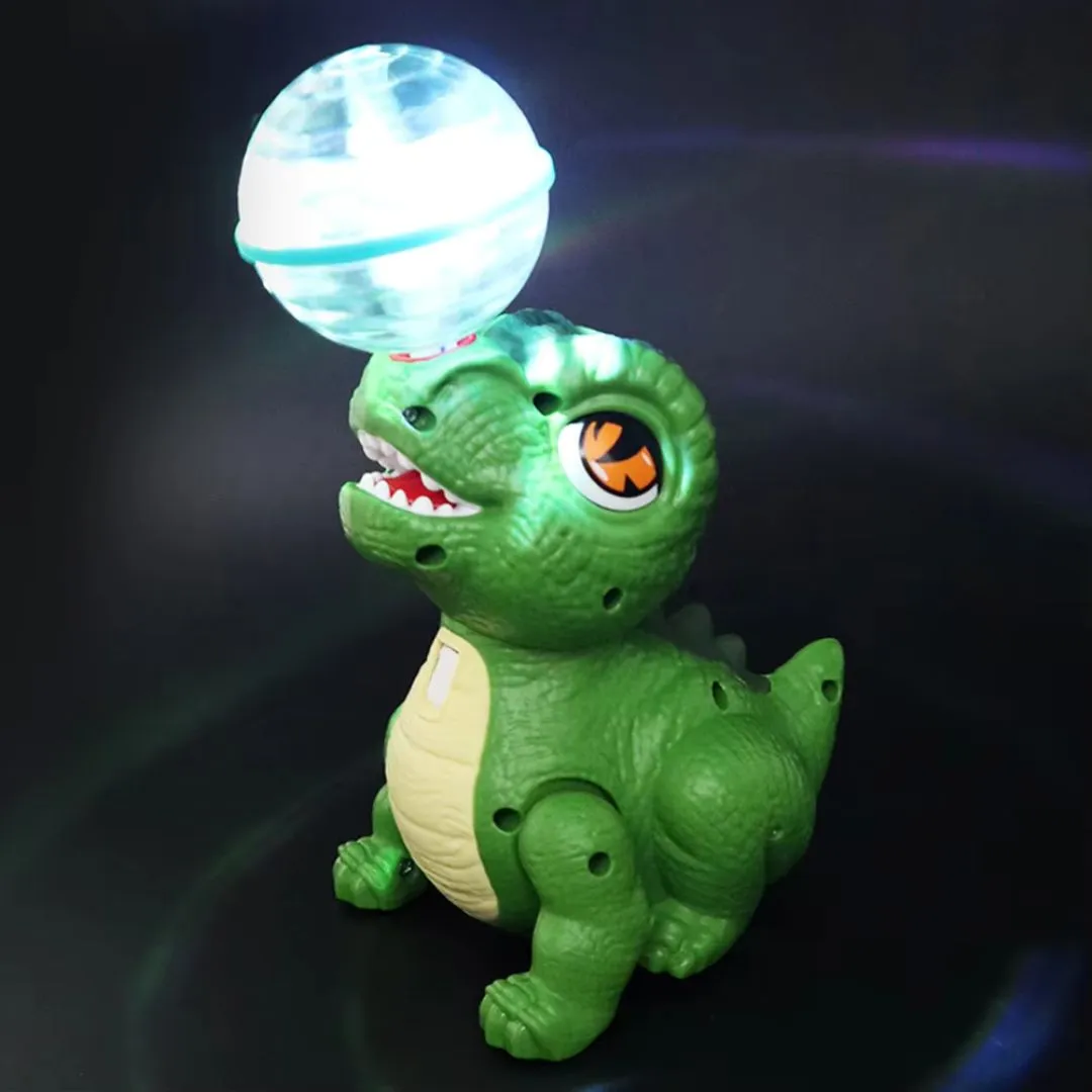 Dinosaur Toy with 360° Spin, Light & Sound