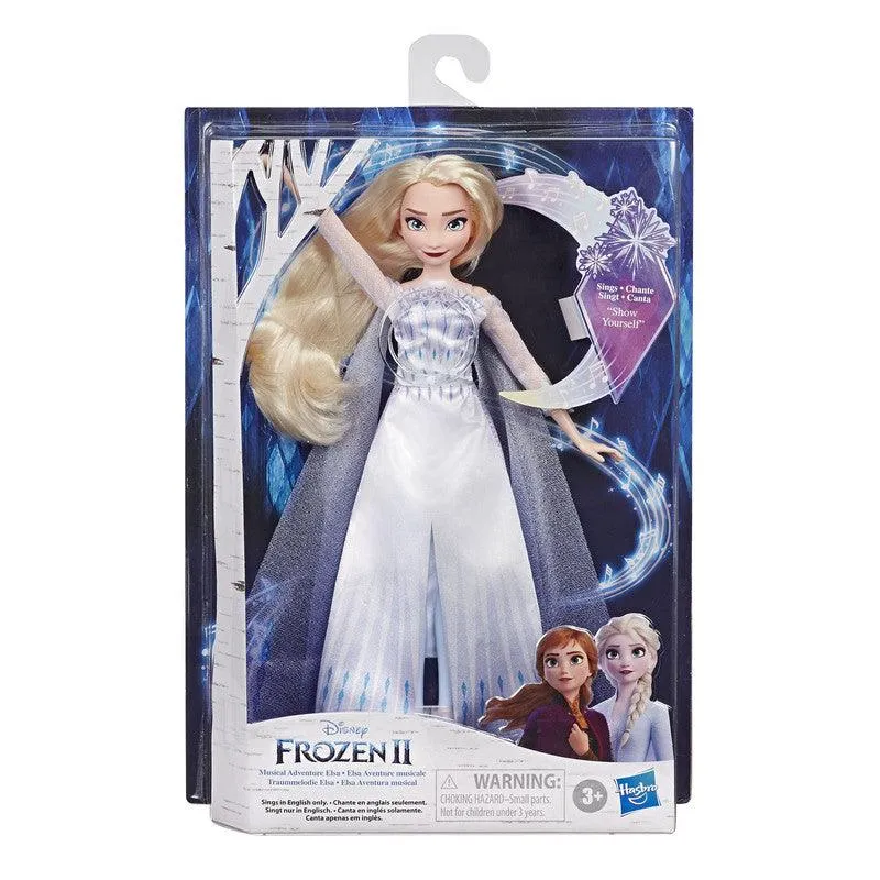Disney Frozen Movie Inspired Musical Adventure Elsa Singing Doll, Sings 'Show Yourself' Song, Elsa Toy for Kids