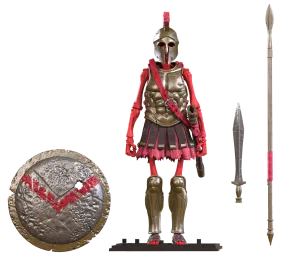 Epic H.A.C.K.S. Action Figure: Spartan Warrior Skeleton