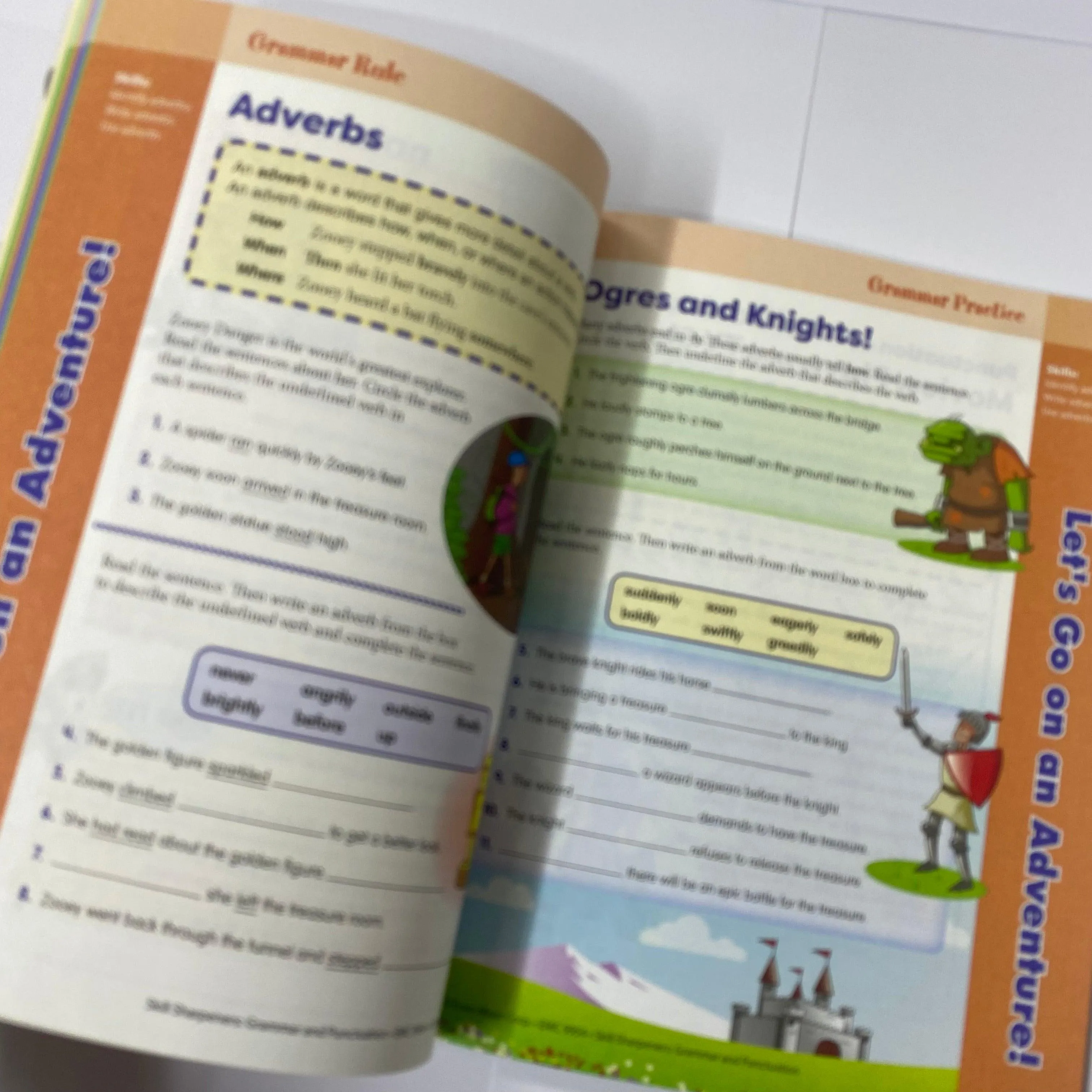 Evan-Moor - Skill Sharpeners Grammar and Punctuation - Connecting School and Home Grade 4