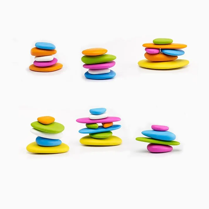 Fluro Rainbow Pebbles® Activity Set