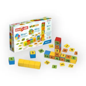 Geomag Magicube Math Building Recycled Clips 55 Pcs
