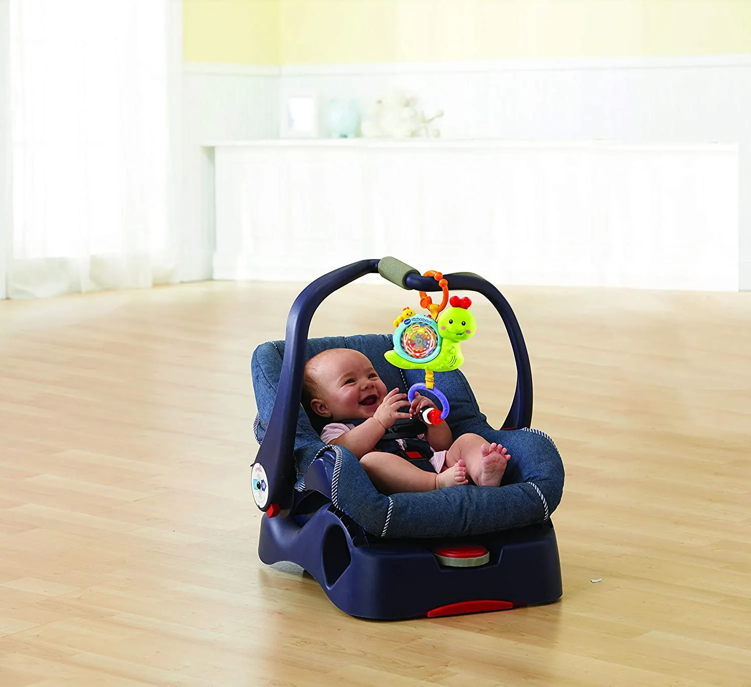 GIGGLE & GO SNAIL / LIGHT & SPIN TUG A BUG Toy