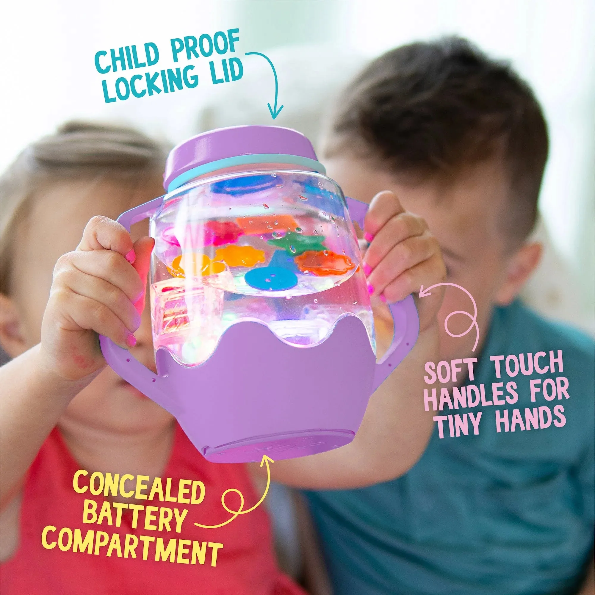 Glo Pal Sensory Play Jar - Yellow