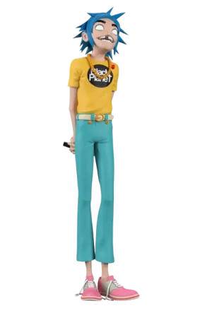 Gorillaz 2D Song Machine 12 Music Figure Art Toy by SuperPlastic