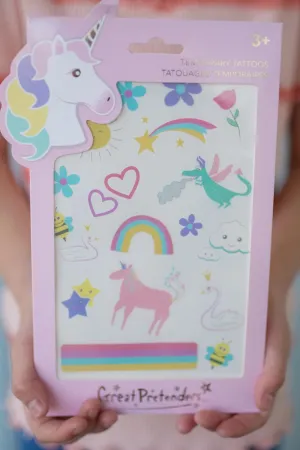 Great Pretenders Temporary Tattoos Unicorn