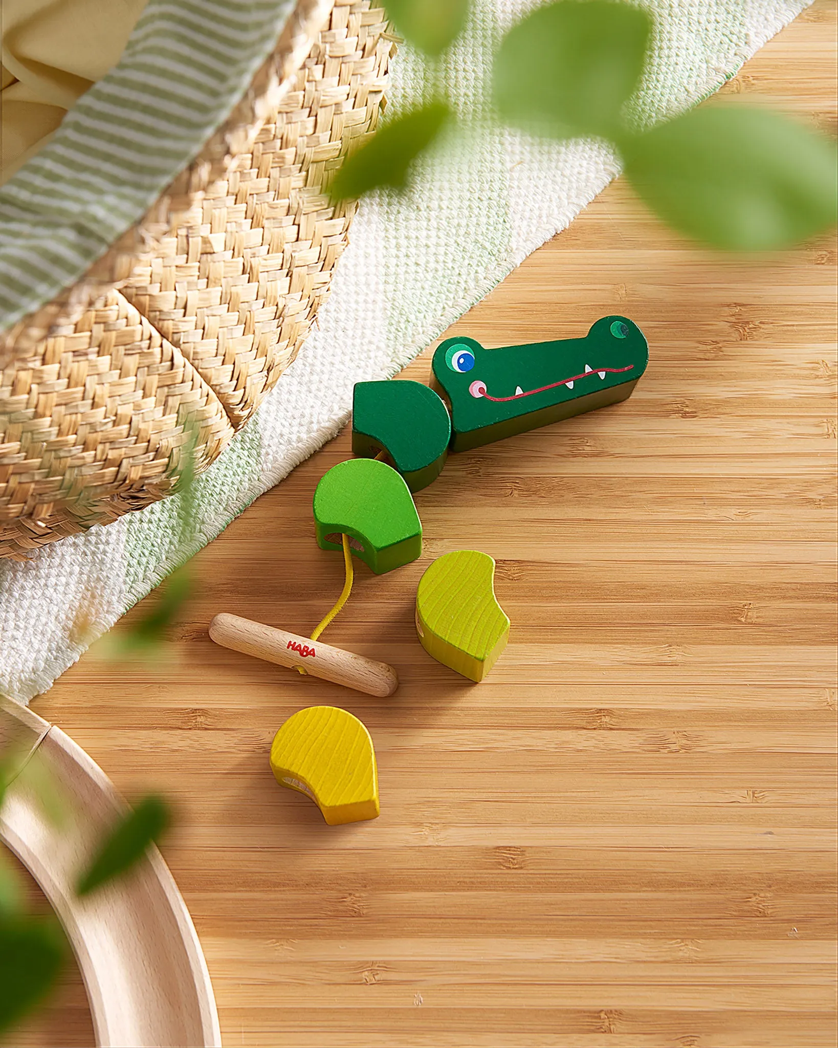 HABA Crocodile Threading Game