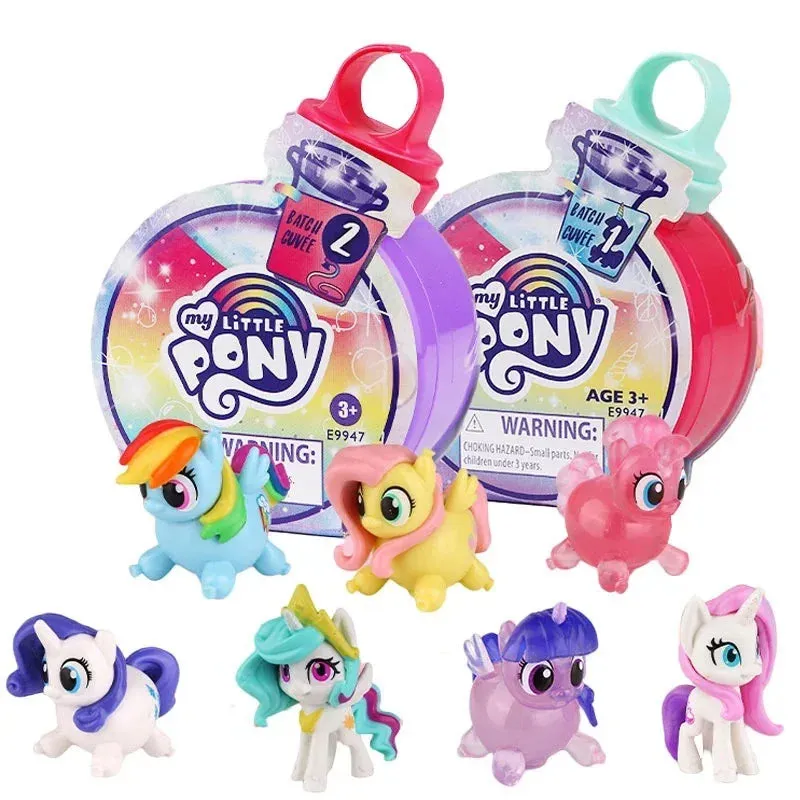 Hasbro My Little Pony Magic Bottle Blind Box – Treasure Hunting DIY Ring Doll Collectible