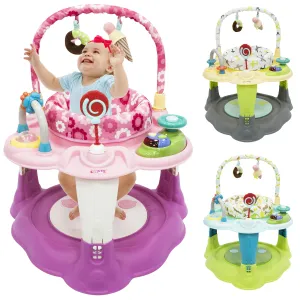 iSafe 2 in 1 Activity Centre Entertainer With 360° Rotating Seat & Play Table Function