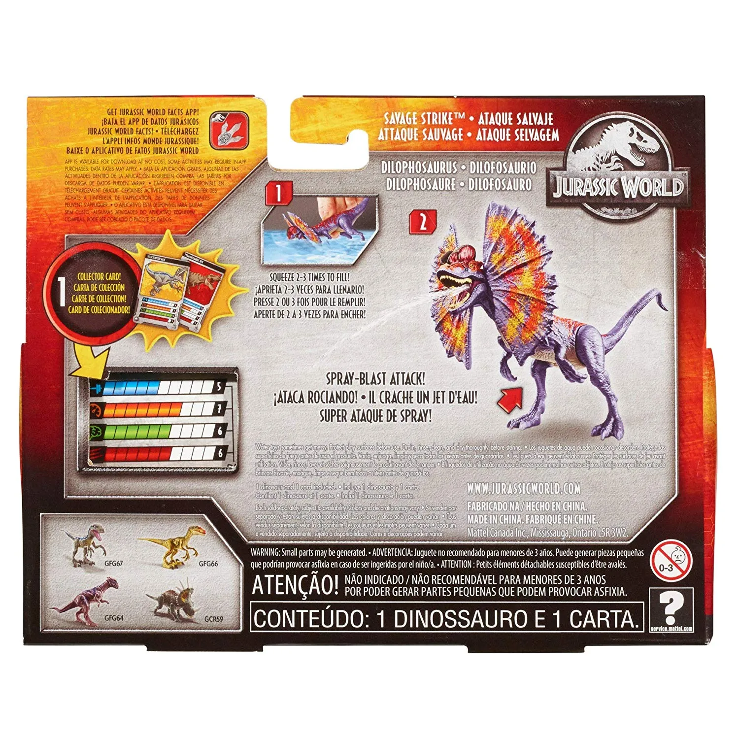 Jurassic World Savage Strike Dilophosaurus