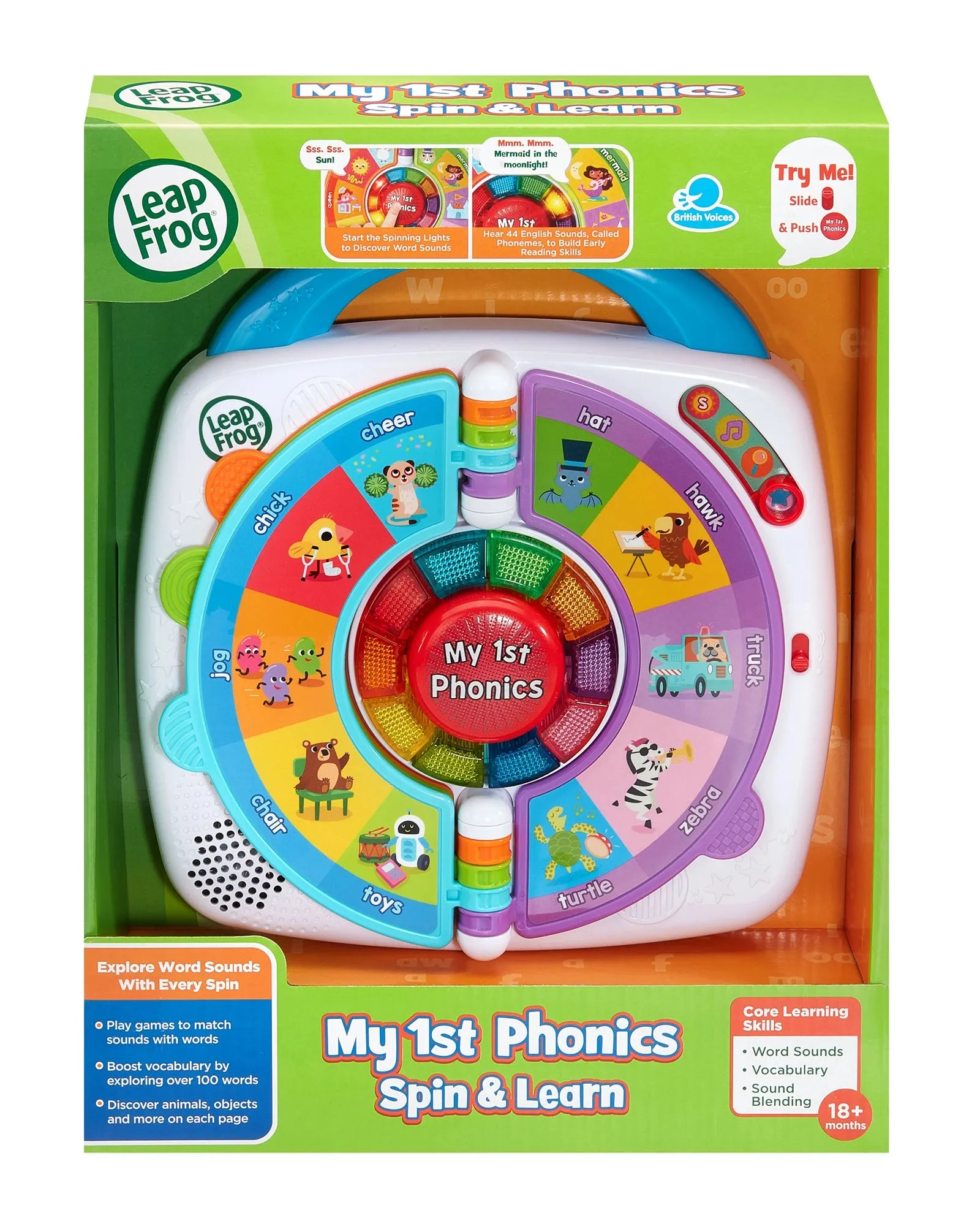 Leap Frog My 1st Phonics: Spin & Learn