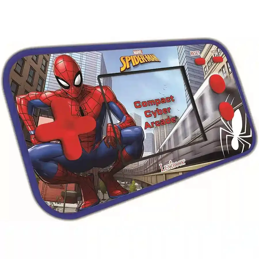 Lexibook Spiderman Handheld Console Compact Cyber Arcade 2.5 Inch 150 Games