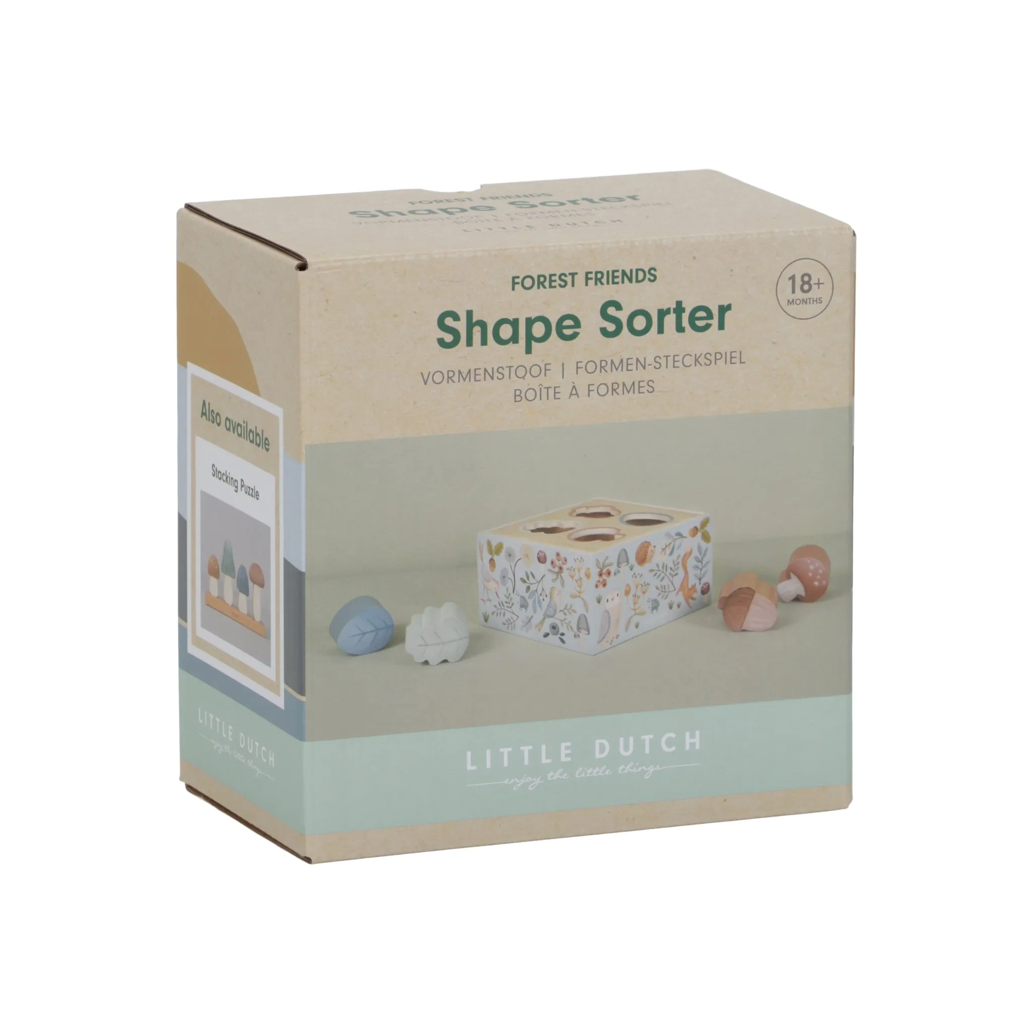 Little Dutch Shape Sorter - Forest Friends